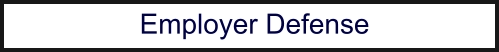 Employer Defense